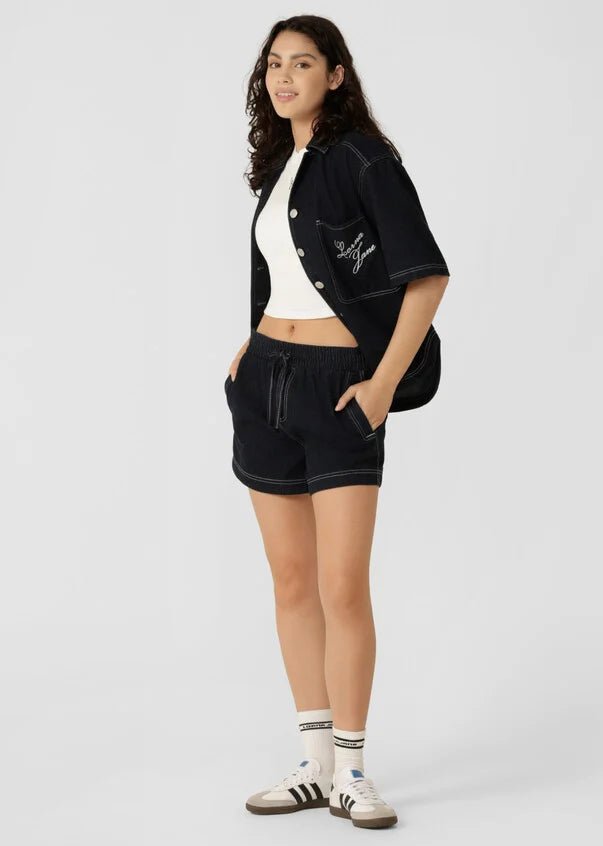 Off Duty Denim Pull On Shorts - Sare StoreLorna JaneShorts