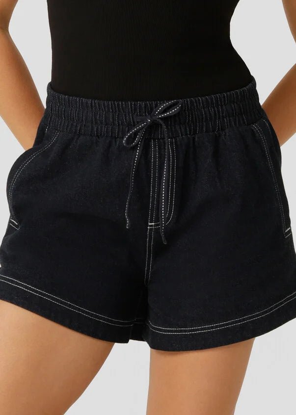 Off Duty Denim Pull On Shorts - Sare StoreLorna JaneShorts