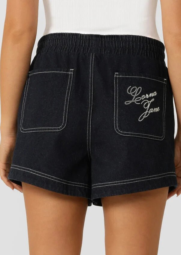 Off Duty Denim Pull On Shorts - Sare StoreLorna JaneShorts