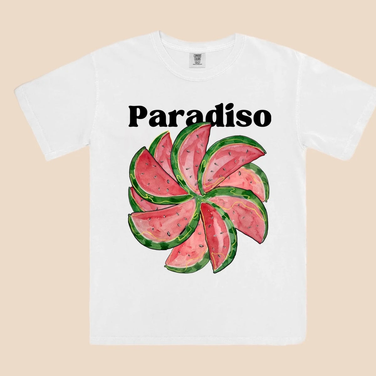 Paradiso T-Shirt - White - Sare StoreMaku The LabelTee