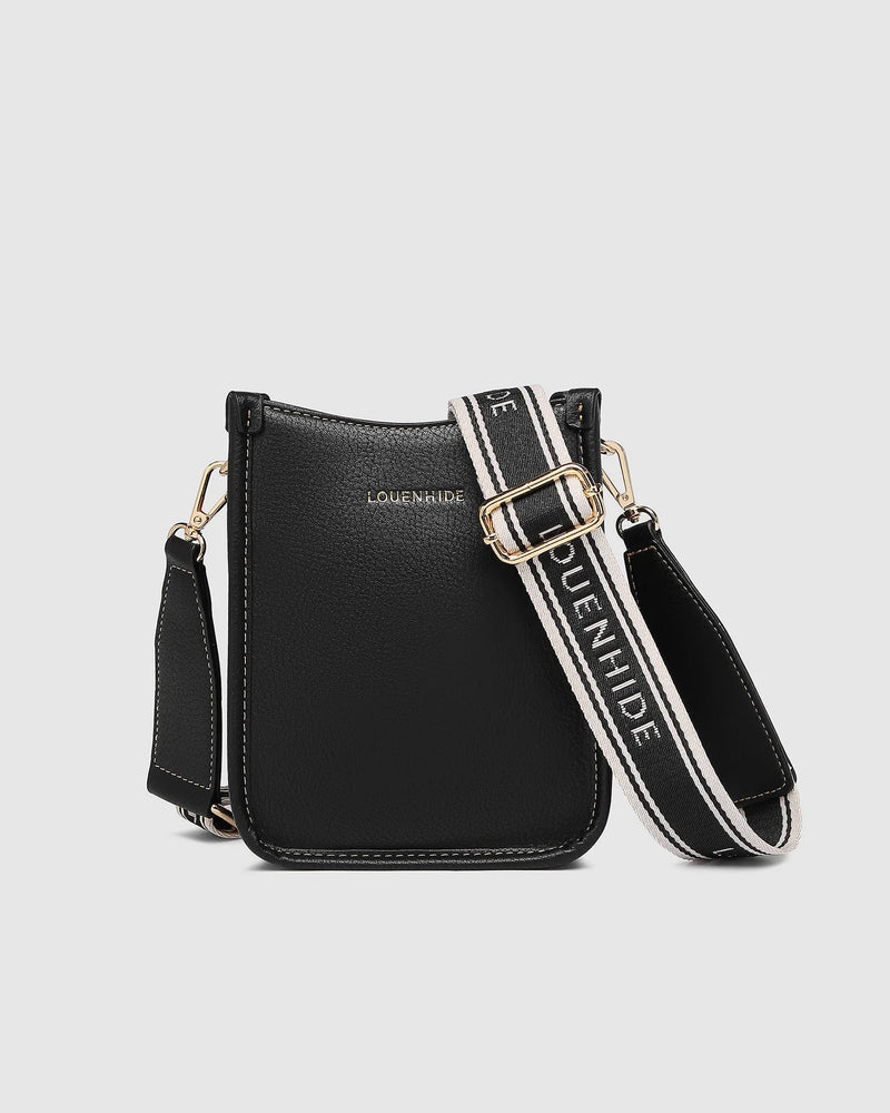 Parker Black Phone Crossbody Bag - Sare StoreLouenhideHandbags