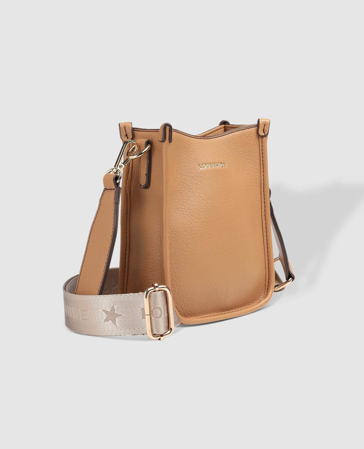 Parker Phone Crossbody Bag - Camel - Sare StoreLouenhideHandbag