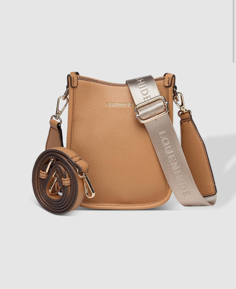 Parker Phone Crossbody Bag - Camel - Sare StoreLouenhideHandbag