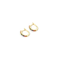 Phoebe Huggie Earrings - Multi - Sare StoreArms Of EveEarrings