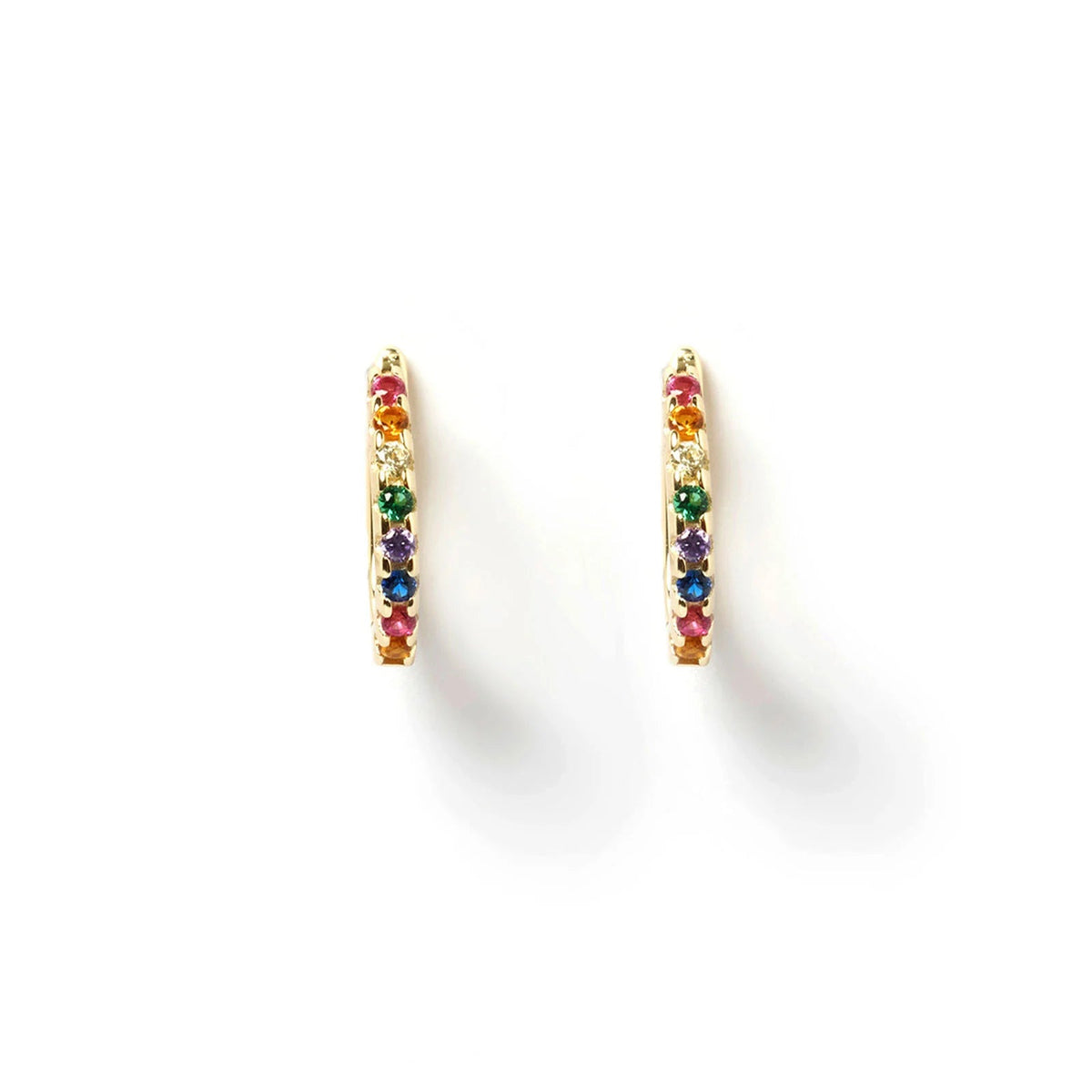 Phoebe Huggie Earrings - Multi - Sare StoreArms Of EveEarrings