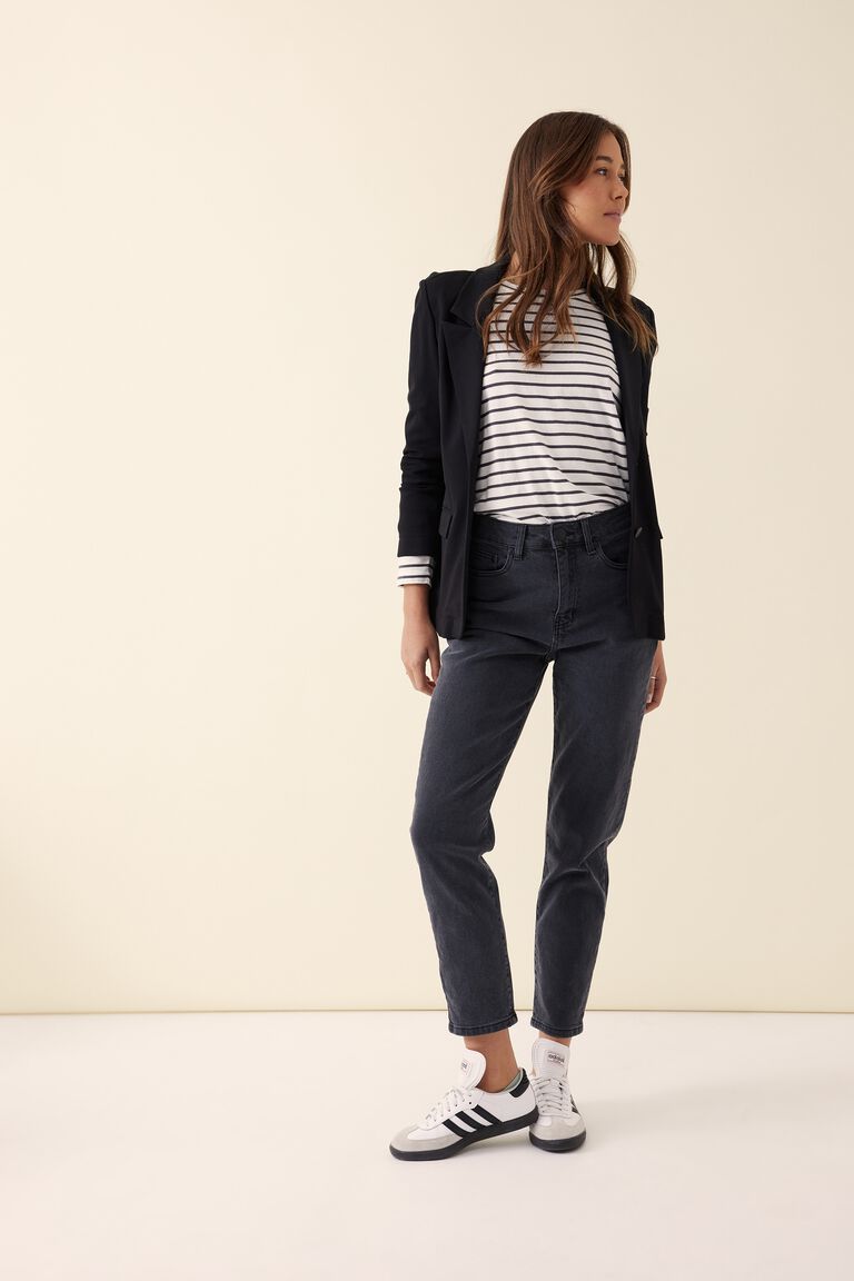 Ponte Fit and Flare Ecovero Blazer - Black - Sare StoreCeres LifeBlazer