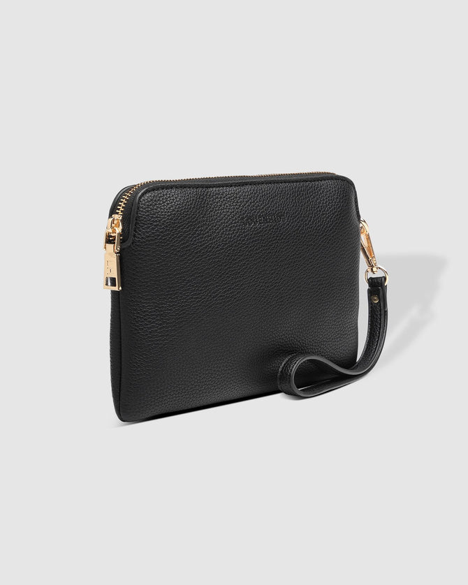 Poppy Clutch - Black - Sare StoreLouenhideBag