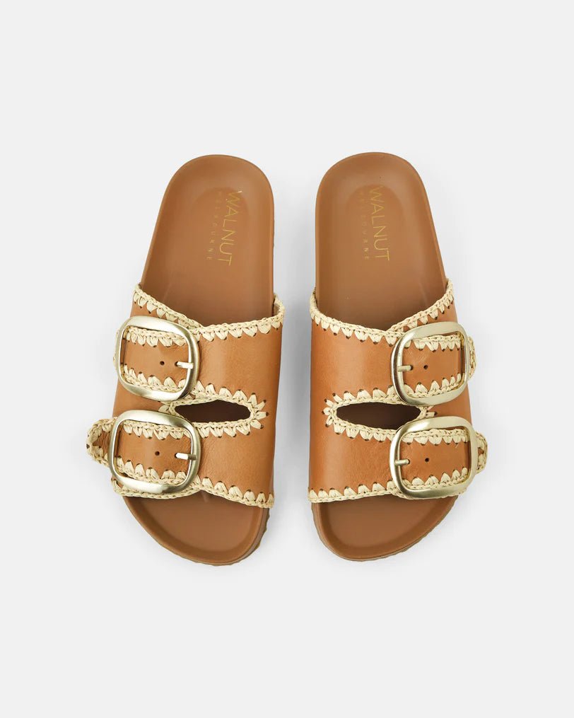 Poppy Slide - Coconut Tan - Sare StoreWalnut MelbourneSlides