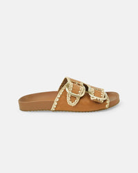 Poppy Slide - Coconut Tan - Sare StoreWalnut MelbourneSlides