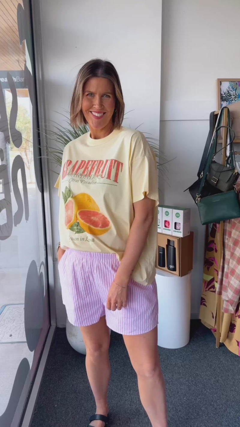 Grapefruit Paradise T-shirt Set