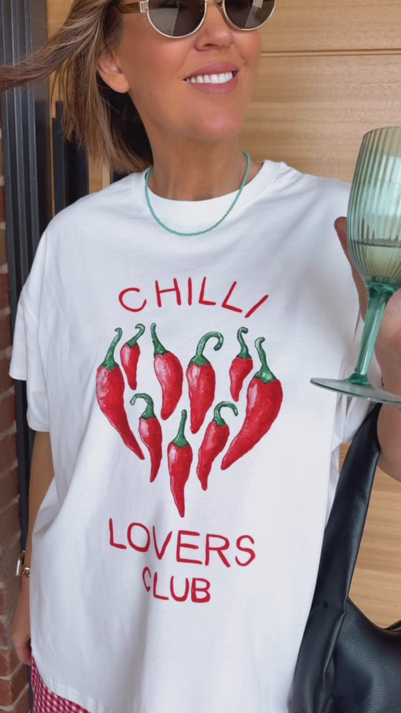 Chili Lovers Club T-shirt Set