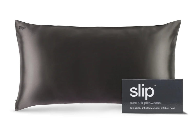 Pure Silk Pillowcase - King - Charcoal - Sare StoreSlipPillowcase