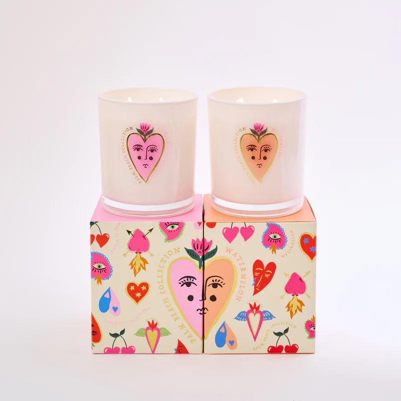 Queen of Hearts Candle 350g - Watermelon - Sare StorePalm BeachCandle