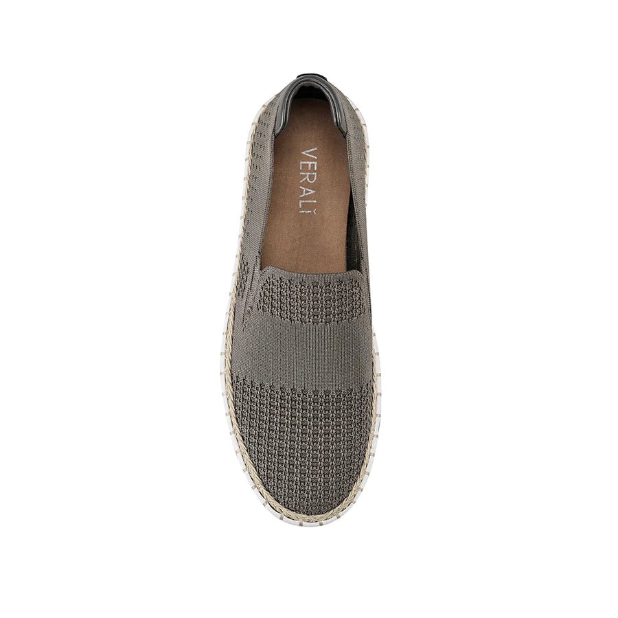 Queen Slip On Sneakers - Khaki Knit - Sare StoreVerali ShoesShoes