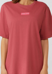 Regroup Relaxed Tee - Raspberry Sorbet - Sare StoreLorna Janeactivewear