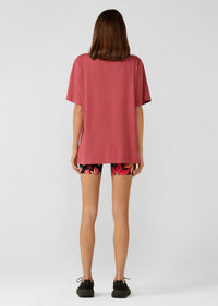 Regroup Relaxed Tee - Raspberry Sorbet - Sare StoreLorna Janeactivewear