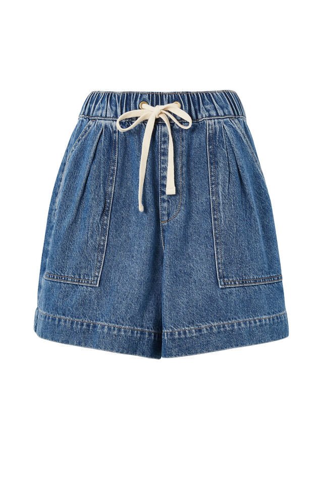 Relaxed Everyday Short - Indigo Denim - Sare StoreCeres LifeShorts