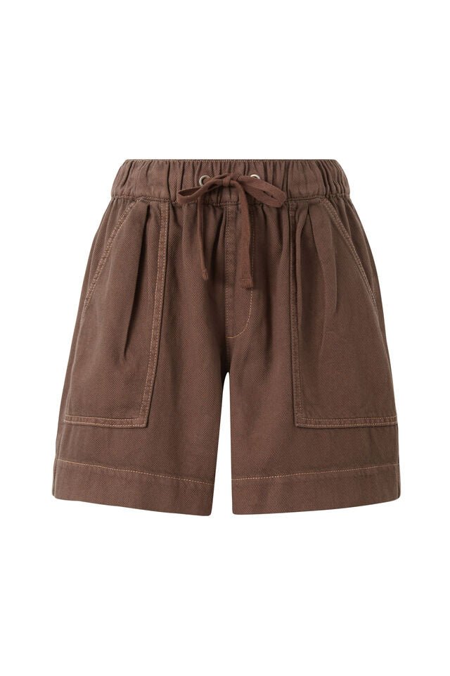 Relaxed Everyday Short - Mocha Twill - Sare StoreCeres LifeShorts