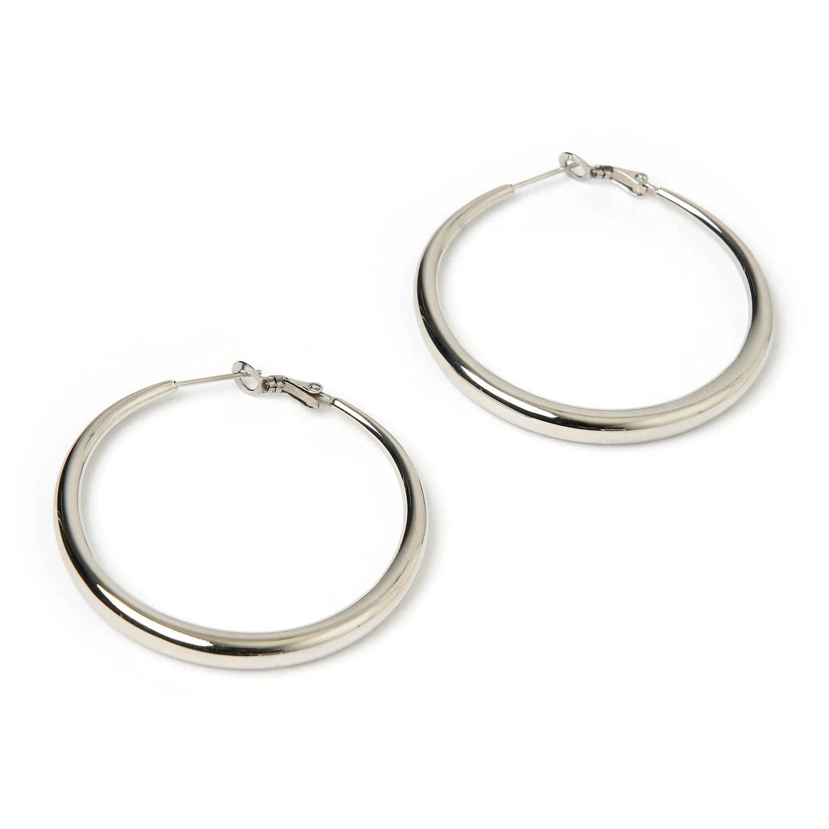 Riley Silver Hoop Earrings - Large - Sare StoreArms Of EveEarrings