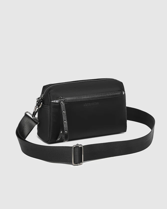 Rowie Nylon Crossbody Bag - Black - Sare StoreLouenhideCrossbody Bag