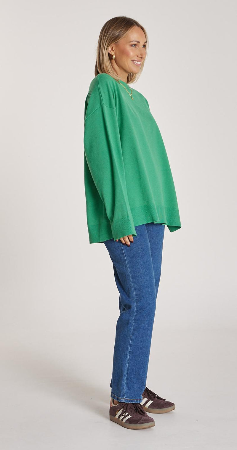 Sabrina Knit - Green - Sare StoreFeather and NoiseSweatshirts