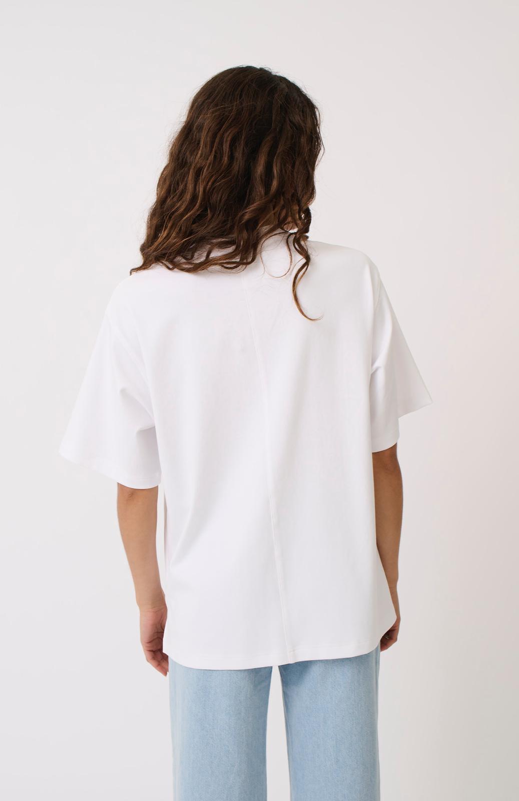 Sadie Tee - White Azure - Sare StoreCartel & WillowTee