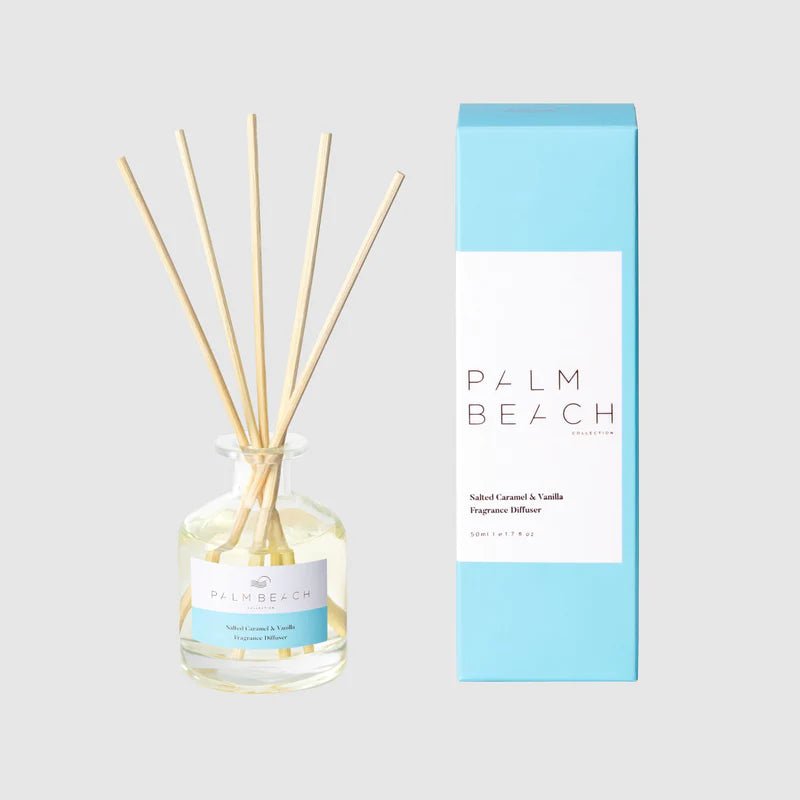 Salted Caramel & Vanilla 50ml Mini Fragrance Diffuser - Sare StorePalm BeachDiffuser