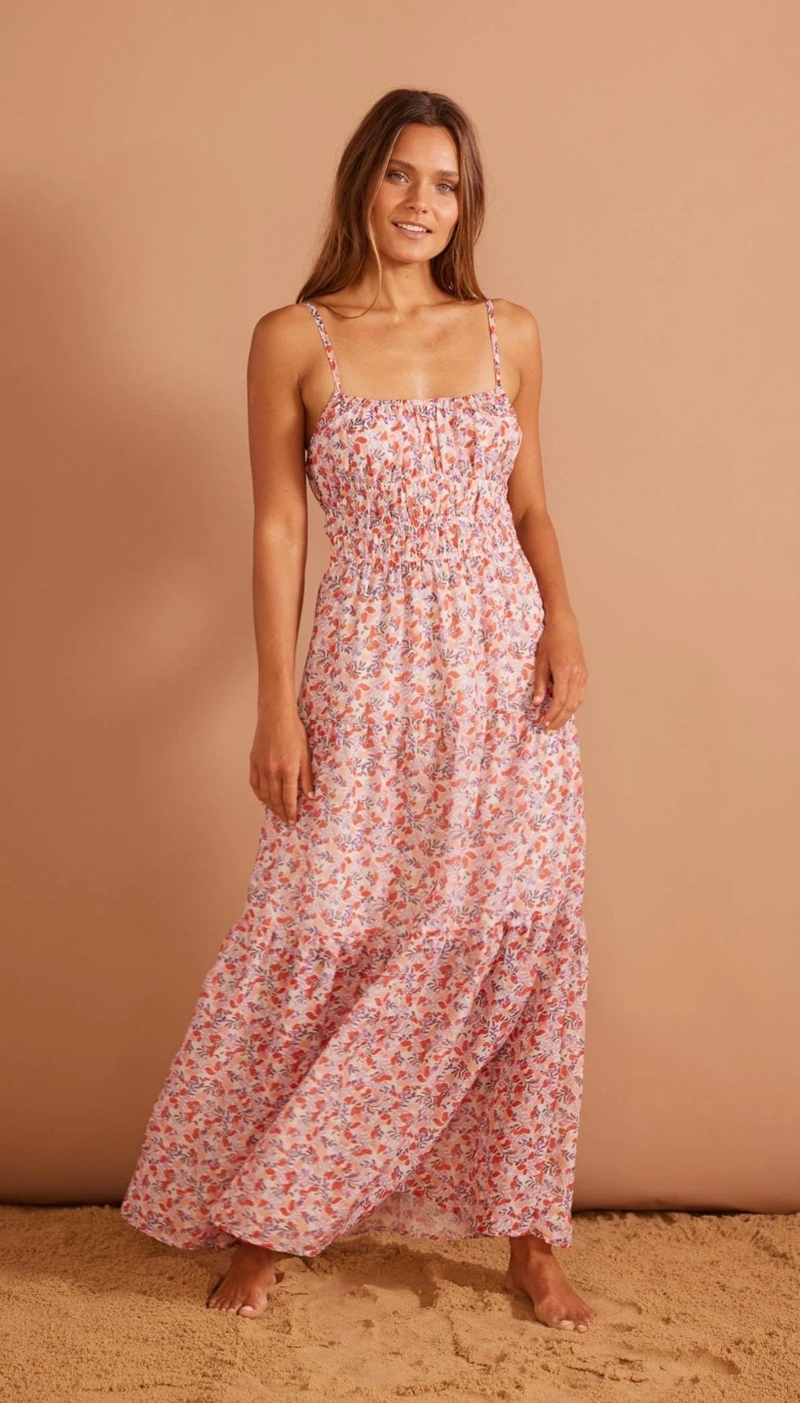 Santa Marta Midi Dress - Sare StoreMink PinkDress