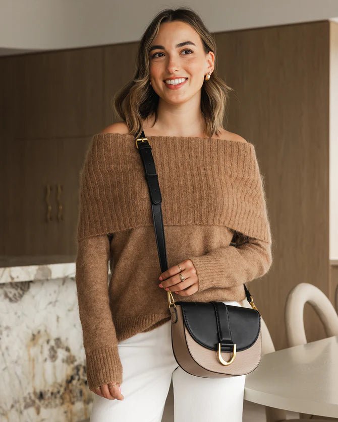 Scarlett Crossbody Bag - Coffee - Sare StoreLouenhideCrossbody Bag