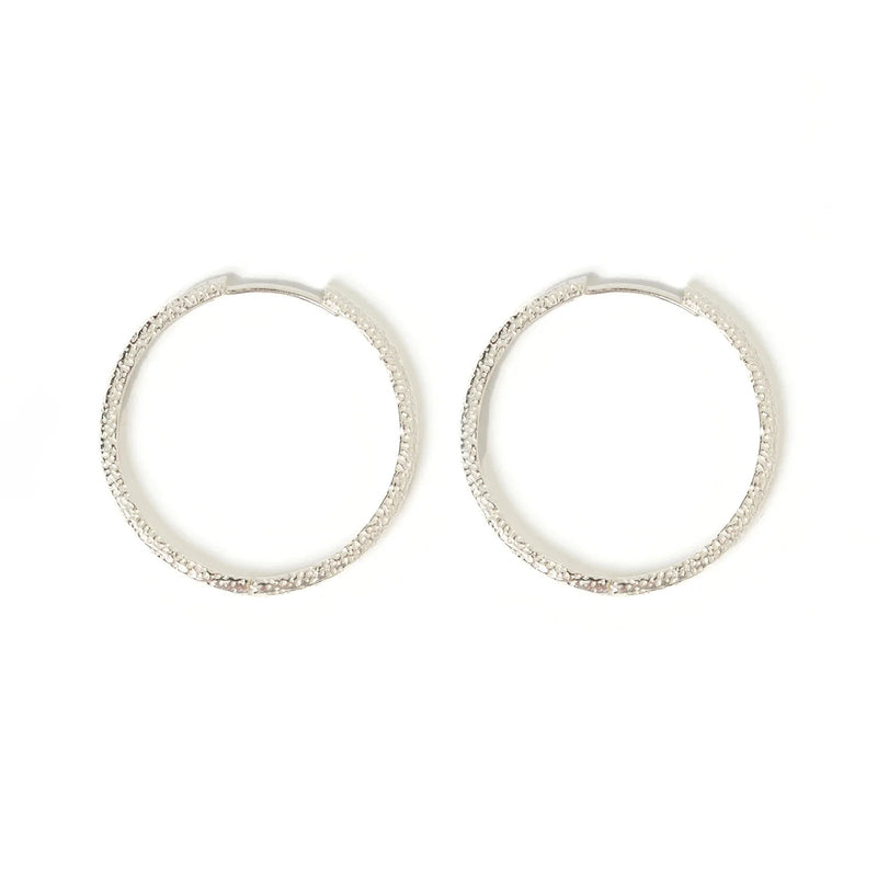 Sebastian Silver Hoop Earrings - Sare StoreArms Of EveEarrings