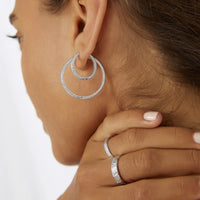 Sebastian Silver Hoop Earrings - Sare StoreArms Of EveEarrings