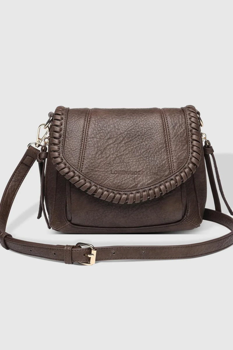 Shania Crossbody Bag - Chocolate - Sare StoreLouenhideHandbag