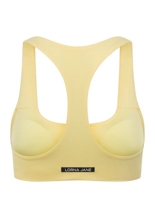 Sleek Comfort All Day Sports Bra - Lemon Cream - Sare StoreLorna JaneSports Bra