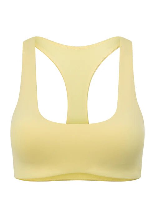 Sleek Comfort All Day Sports Bra - Lemon Cream - Sare StoreLorna JaneSports Bra