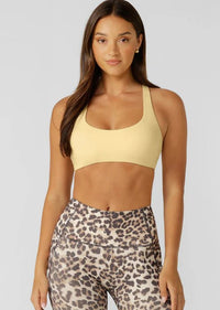 Sleek Comfort All Day Sports Bra - Lemon Cream - Sare StoreLorna JaneSports Bra