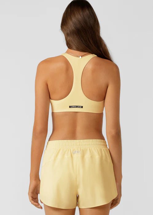 Sleek Comfort All Day Sports Bra - Lemon Cream - Sare StoreLorna JaneSports Bra