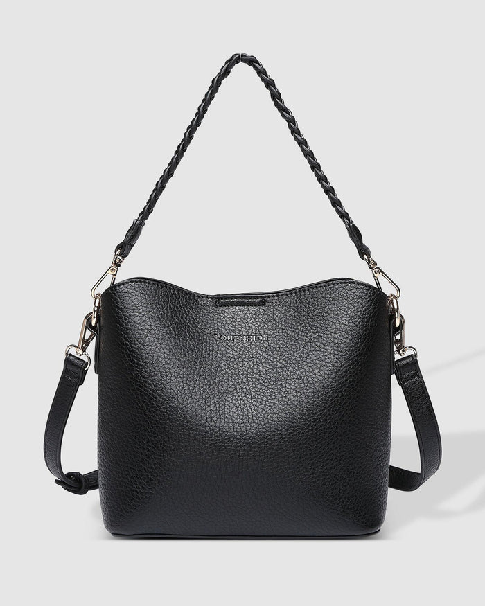 Soho Crossbody Bag With Kubi Strap - Black - Sare StoreLouenhideHandbag