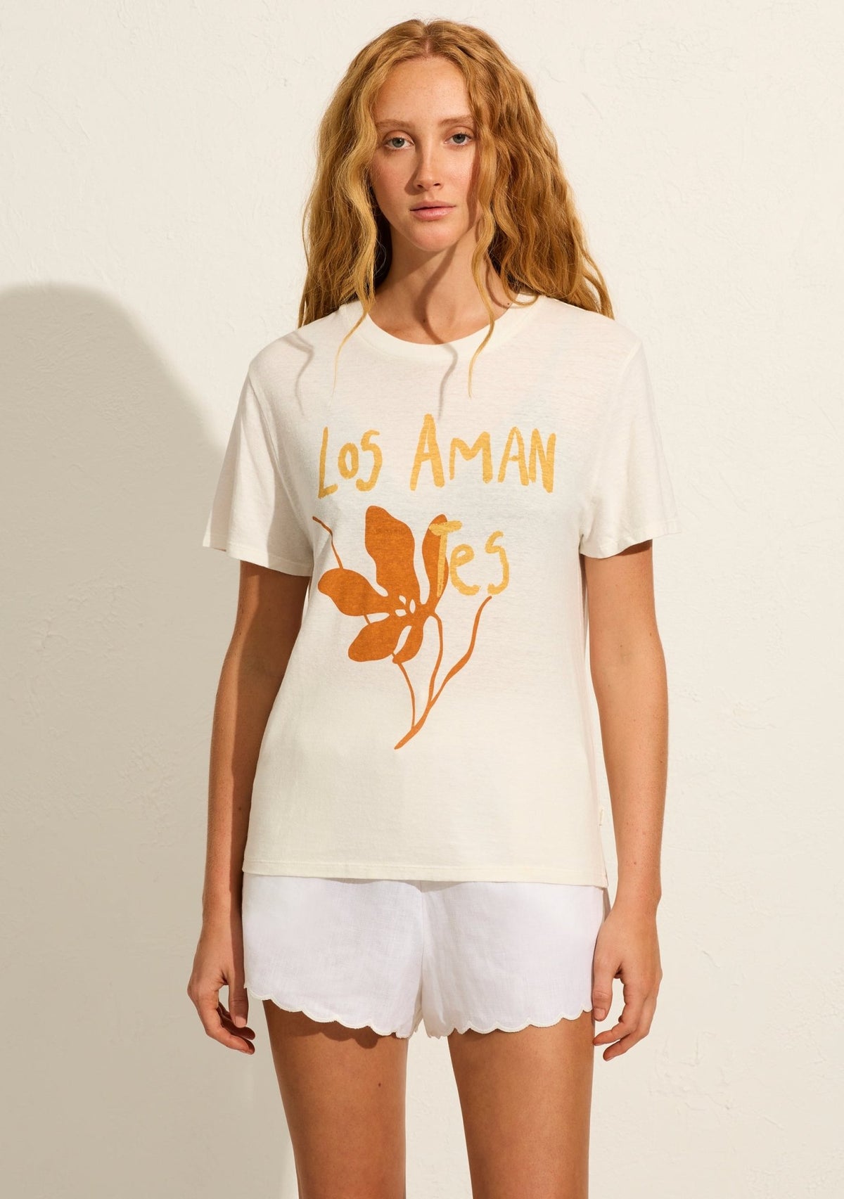 Spanish Lovers Tee Classic Off White - Sare StoreAuguste The LabelT-shirt