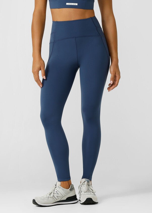 Speed Circuit No Chafe Ankle Biter Leggings - Academy Blue - Sare StoreLorna JaneLeggings