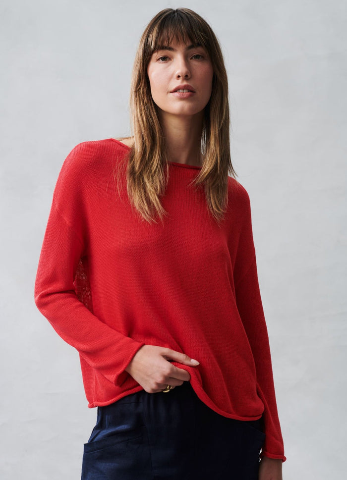 Spring Knit - Red - Sare StoreLittle LiesKnit