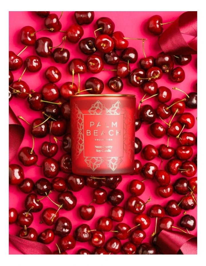 Standard Candle 420g - Neon Cherry - Sare StorePalm BeachCandle