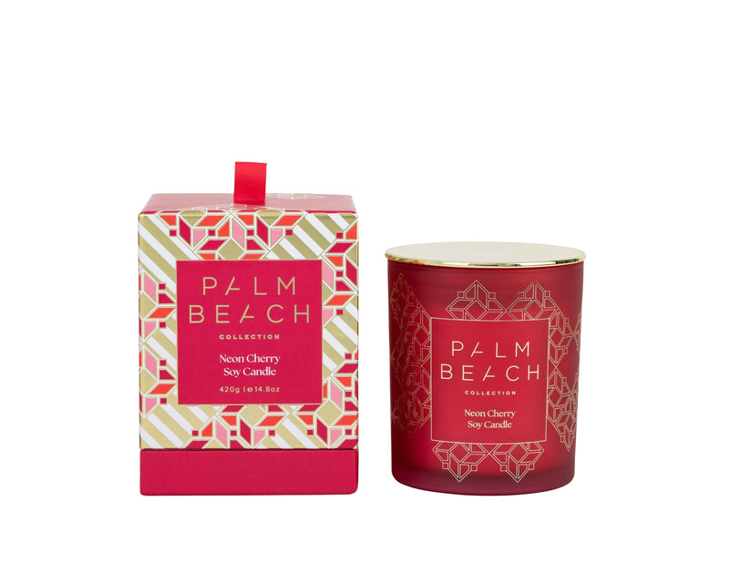 Standard Candle 420g - Neon Cherry - Sare StorePalm BeachCandle