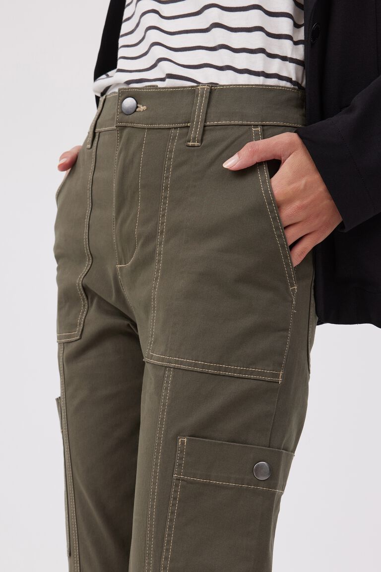 Stretch Cargo Pant - Military Green - Sare StoreCeres LifePants