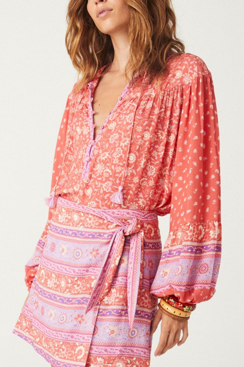 Sunshine Bandit Blouse - Cayenne - Sare StoreSPELLBlouse