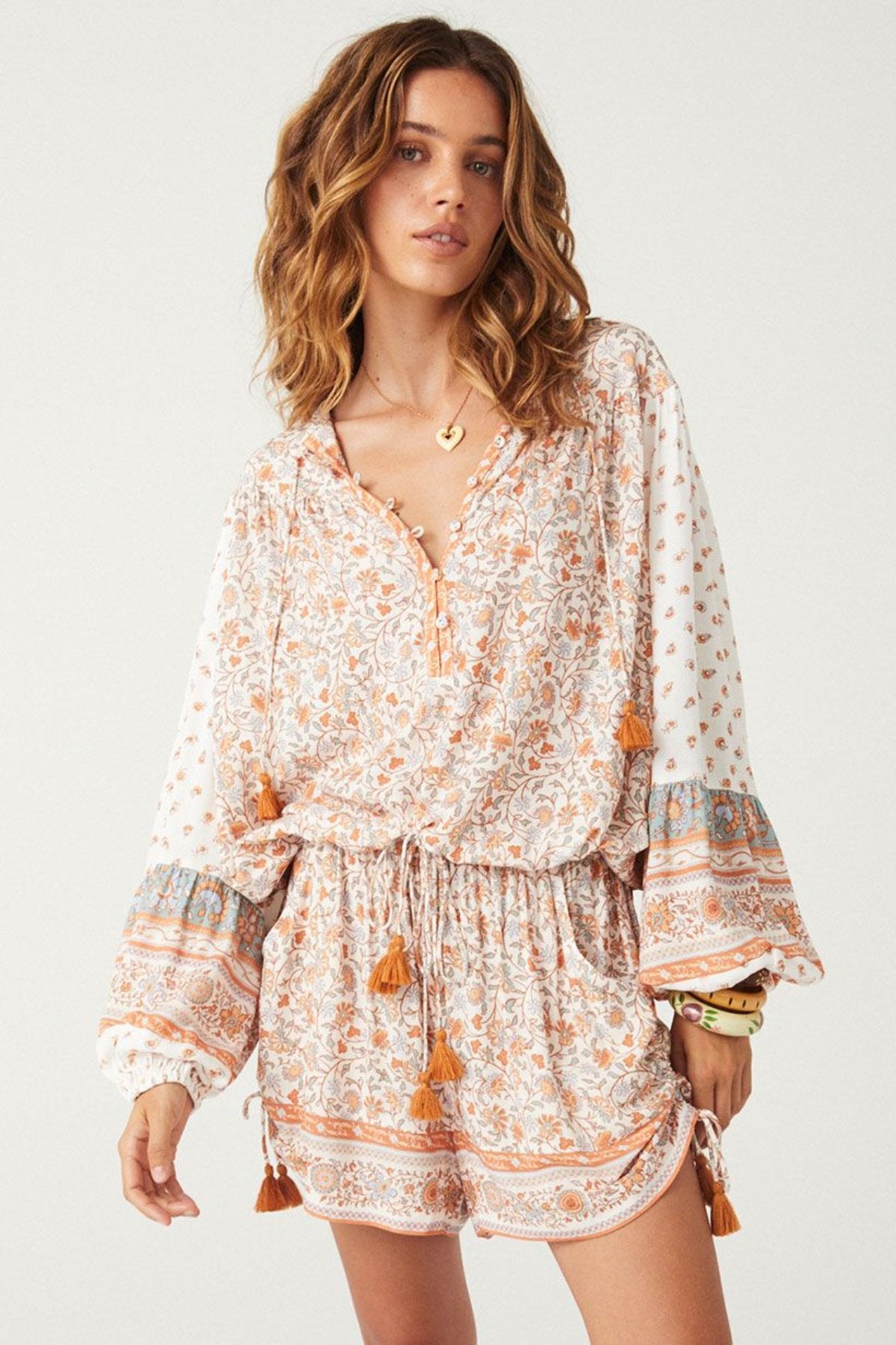 Sunshine Bandit Blouse - Desert Sage - Sare StoreSPELLBlouse