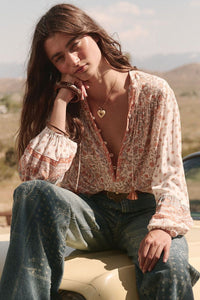 Sunshine Bandit Blouse - Desert Sage - Sare StoreSPELLBlouse