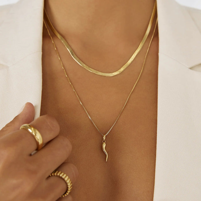 Sylvia Gold Snake Chain Necklace - Sare StoreArms Of EveNecklace