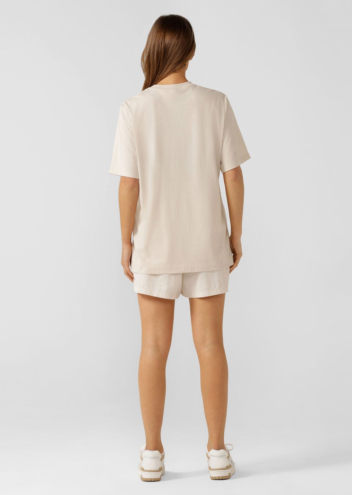 Team Lorna Jane Relaxed Tee - Ivory - Sare StoreLorna Janeactivewear