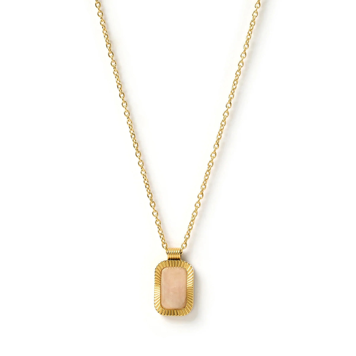 Teo Gold Necklace - Rose - Sare StoreArms Of EveJewellery