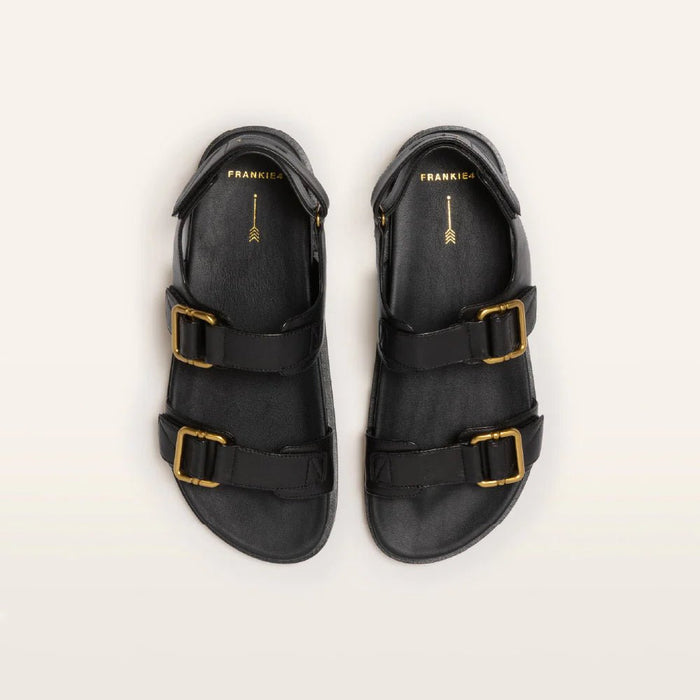 Thompson Black Sandals - Sare StoreFrankie 4Shoes